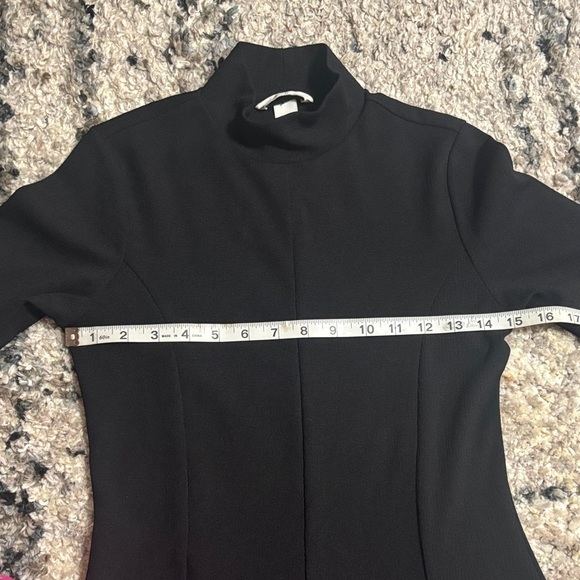 H&M Black Long Sleeve Dress - Picture 4 of 9